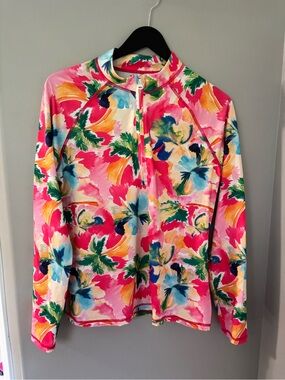 Joe Fresh Swim Zip Rash Guard: Size - XL